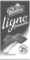 Poulain Ligne gourmande NOIR 70% DE CACAO 2% Poulain Ligne gourmande LAIT DE DEGUSTATION 2%