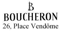 B BOUCHERON 26, Place Vendome