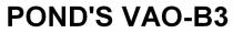 POND'S VAO-B3