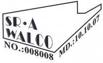 SR A WALCO NO.:008008 MD.:10.10.07