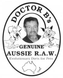 DOCTOR B's GENUINE AUSSIE R.A.W. Evolutionary Diets for Pets