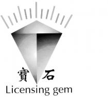 Licensing gem 寶石