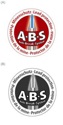 ABS Anti-Break-System Minenschutz Lead protection Protection de la mine Protector de la mina