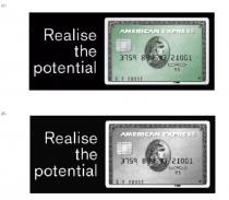 Realise the Potential AMERICAN EXPRESS 3759 876543 21001 95 C F FROST