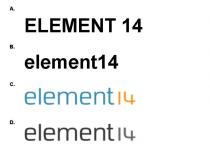 ELEMENT 14 element14