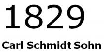 1829 Carl Schmidt Sohn