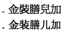 金裝膳兒加 金装膳儿加