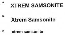 XTREM SAMSONITE Xtrem Samsonite xtrem samsonite