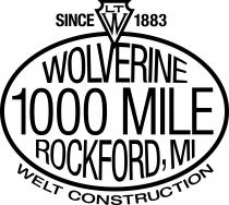 WOLVERINE 1000 MILE ROCKFORD, MI SINCE LTW 1883 WELT CONSTRUCTION