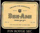 BEN-AMI GRAND VIN ASKALON יין בן-עמי