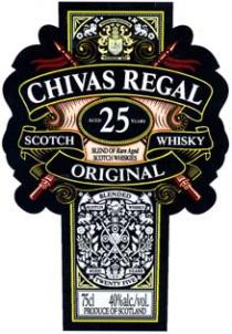 CHIVAS REGAL 25 SCOTCH ORIGINAL WHISKY