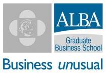 ALBA Graduate Business School Business Unusual