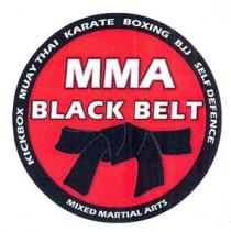 MMA BLACK BELTkickbox muay thai karate boxing bjj self defencemixed martial arts