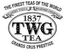 THE FINEST TEAS OF THE WORLDMELANGES EXQUIS MILLÉSIMES D'EXCEPTION1837 TWG TEAGRANDS CRUS PRESTIGE