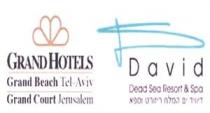 D David Dead Sea Resort & Spa GRAND HOTELS Grand Beach Tel-Aviv Grand Court Jerusalem דייויד ים המלח ריזורט וספא