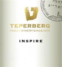 TEPERBERG FAMILY WINERY SINCE 1870 INSPIRE ט