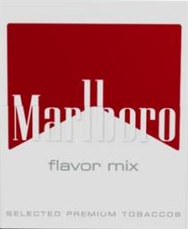 MARLBORO FLAVOR MIX SELECTED PREMIUM TOBACCOS