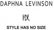 DAPHNA LEVINSON HDL STYLE HAS NO SIZE