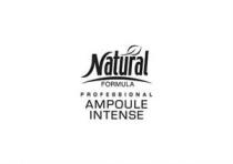 Natural FORMULA PROFESSIONAL AMPOULE INTENSE