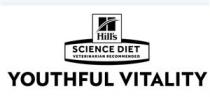 H Hill's SCIENCE DIET VETERINARIAN RECOMMENDED YOUTHFUL VITALITY