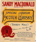 SANDY MACDONALD SPACIAL LIQUERE SCOTCH WHISKY