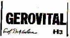 GEROVITAL GEROVITAL H3 PROF.DR.A.ASLAN