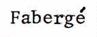 Faberge