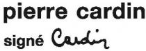 pierre cardin signé cardin