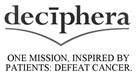 deciphera ONE MISSION, INSPIRED BY PATIENTS: DEFEAT CANCER