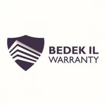 BEDEK IL WARRANTY