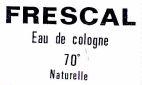 FRESCAL Eau de cologne 70 Naturelle