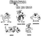 PIZZA POOCH & THE HUT MUTTS THE CAT SPEEDY TOPPER PUPERONE PIZZA POOCH