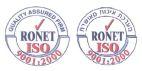 RONET ISO QUALITY ASSURED FIRM 9001 2000 מערכת איכות מאושרת