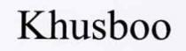 Khusboo