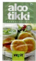 Vegit aloo tikki