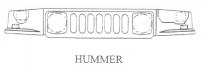 H1 GRILL DESIGN WITH HUMMER