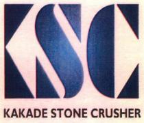 KSC KAKADE STONE CRUSHER