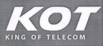 KOT WITH WORD KING OF TELECOM