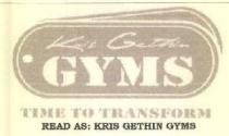KRIS GETHIN GYMS