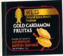 KLG GOLD CARDAMOM FRUITAS