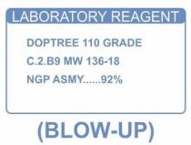 DOPTREE 110 GRADE C.2.B9 MW 136-18 NGP ASMY 92% BLOW-UP