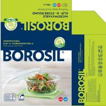 BOROSIL Klip-N-Store Round