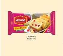 Mukkund Sliced Cake Mixed Fruit