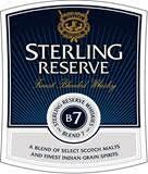 Sterling Reserve B7 Finest Blended Whiskey