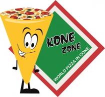 KONE ZONE;WORLD PIZZA IN CONE