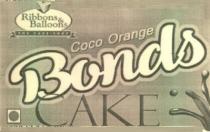Ribbons & Balloons Coco Orange Bonds CAKE