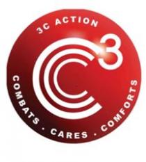 3C ACTION COMBATS, CARES, COMFORTS