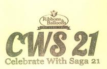 Ribbons & Ballons CWS 21 Celebrate With Saga 21
