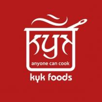 KYK, anyone can cook, KYK foods