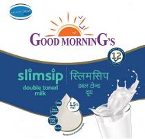 Ã¢ÂÂTHE KUTE GROUP Dairy GOOD MORNINGÃ¢ÂÂS slimsip double toned milkÃ¢ÂÂ